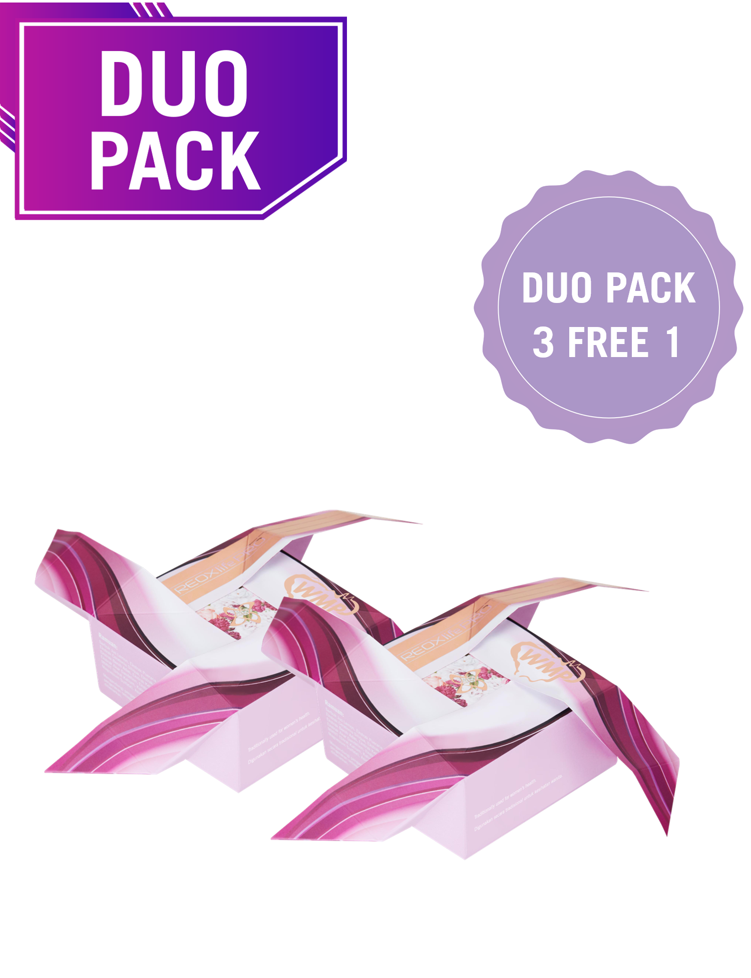 REOXlife PRO WMP DUO PACK (3 FREE 1)